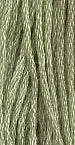 The Gentle Art's Sampler Threads Hand Dyed Embroidery Floss, 100% cotton, EVERGREEN 0150, 5 yds