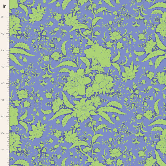 Tilda Fabric ABLOOM CORNFLOWER from Bloomsville BLENDERS Collection, TIL110075