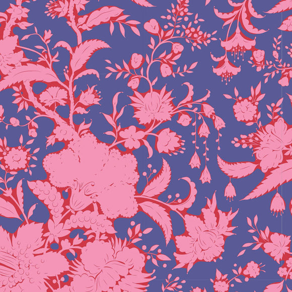Tilda Fabric ABLOOM PRUSSIAN from Bloomsville BLENDERS Collection, TIL110076