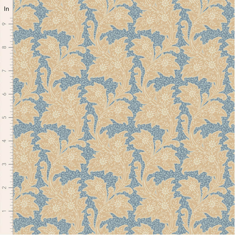 Fabric, STELLA BLUE BLENDER for SONGBIRD Collection by TILDA, TIL110157