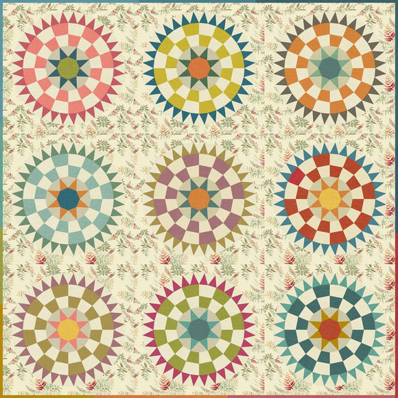 Desert Rose Quilt Pattern by Edyta Sitar from Laundry Basket Quilts, LBQ-0976-P