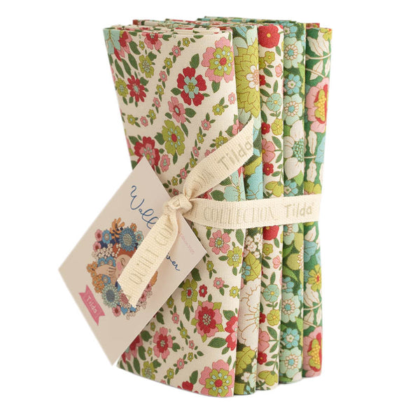 Fabric, 5 Fat 1/4s (20