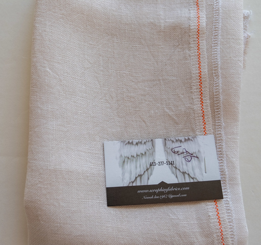 Seraphim Hand-Dyed Embroidery Cashel Linen MOONSHADOW for Cross Stitch and Embroidery, 28 count, 18"x12" Piece