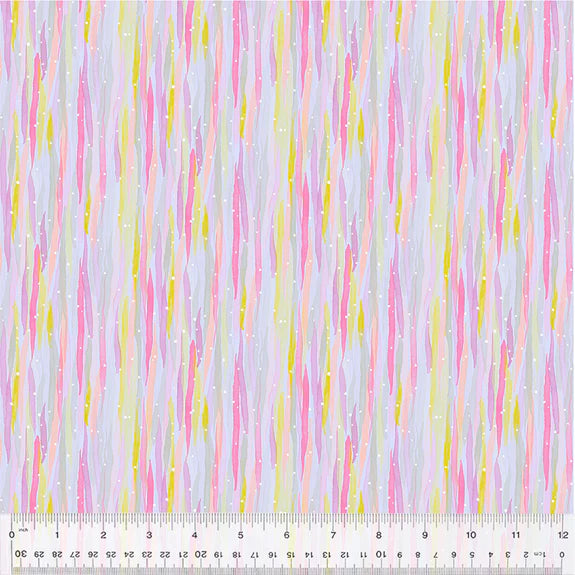 Cotton Fabric RAIN 54656-13 Cool, Insectarium Collection by Tamara Kate for Windham