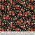 Cotton Fabric Strawberries 54772D-3 Black, FOREST FRUITS Collection from Betsy Olmsted for Windham