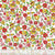 Cotton Fabric FLOWING FLOWERS 54791-1 Red, MERRY-GO-ROUND Collection from Whistler Studios for Windham