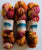 RIVERKNITS Yarn NENE DK, RHUBARB AND CUSTARD, Bluefaced Leicester Wool