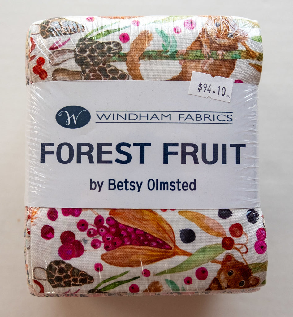 FOREST FRUITS Full Collection Fat 1/4 bundle, by Betsy Olmsted for Windham Fabrics