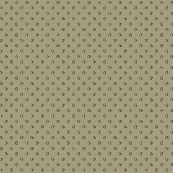Fabric GOOSEBERRY Color LONDON FOG from English Garden Collection by Edyta Sitar for Andover, A-799-L