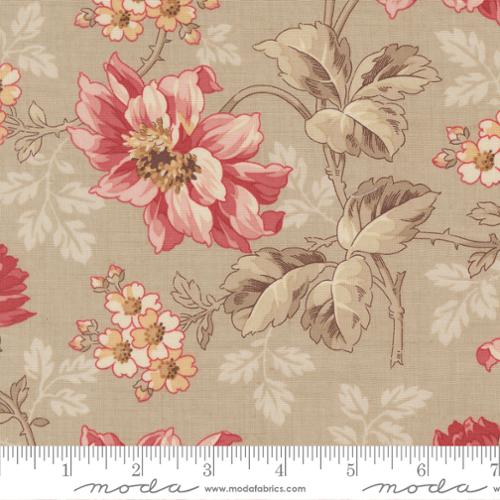 Cotton Fabric, Joie De Vivre ROCHE 13980 14 by French General for Moda Fabrics