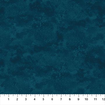 Fabric PEACOCK TEXTURE from SMOOTH SALING Collection by Deborah Edwards for Northcott, 9020-620