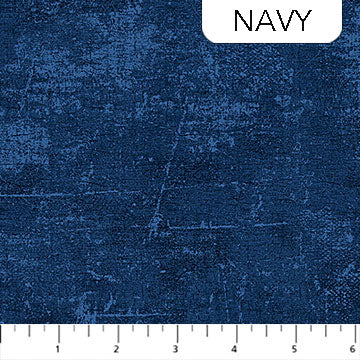 Fabric TEXTURE NAVY from CANVAS Collection, coordinate to Lotus by Tim Parker for Northcott, 9030-49