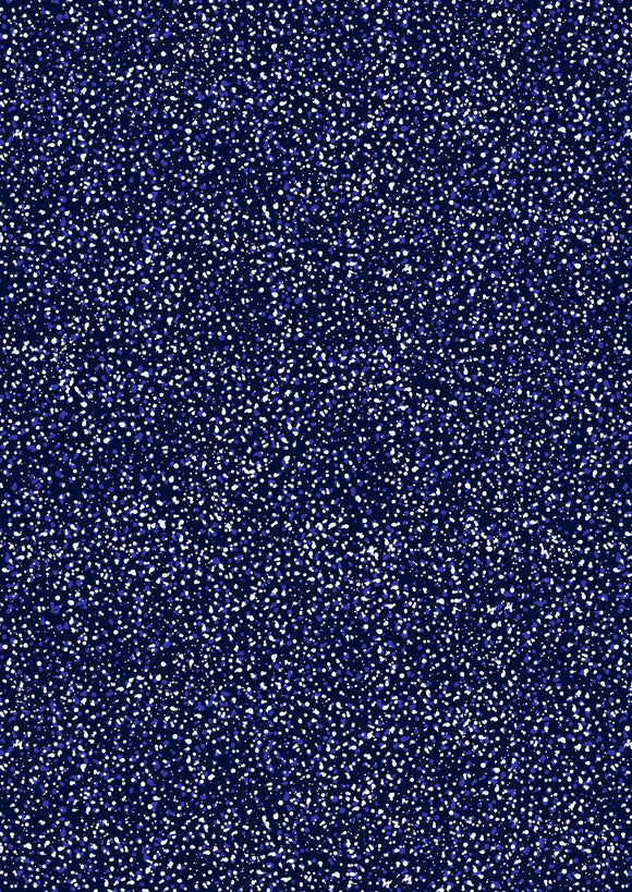 GLOW in the DARK Fabric BIO-LUMINESSENCE Deep Blue from Ocean Glow Collection By Lewis and Irene D#A780 C#3