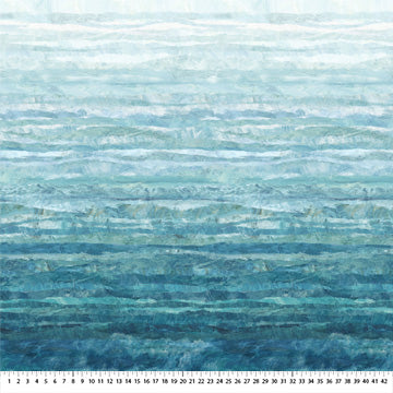 Fabric OMBRE Dark Blue Multi from SMOOTH SALING Collection by Deborah Edwards for Northcott, DP28906-46