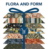 Fabric Fat Quarter Bundle, from FLORA and FORM Collection by Essoldo Designs for Windham, FATQFLFR-X Multi