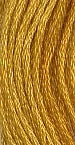 The Gentle Art's Sampler Threads Hand Dyed Embroidery Floss, 100% cotton, GOLD LEAF 0420, 5 yds
