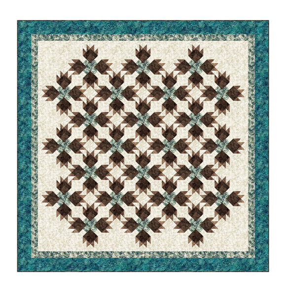 Pattern BIG FOOT by PHOEBE MOON DESIGNS, PTN 3073, featuring NORTHERN PEAKS collection by Northcott