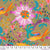 Fabric GOLD FISH STAR-GOLD, from COLORI Collection by Este McLeod, PWES043.GOLD