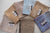 Seraphim Hand-Dyed Embroidery Linen CARAMEL for Cross Stitch and Embroidery Cashel 28 count, 18"x27" Piece