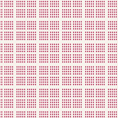 Fabric TIL130069-V11 Tilda-Tea Towels WAFFLE PLAID RED