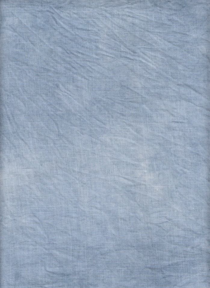 Seraphim Hand-Dyed Embroidery Linen for Cross Stitch and Embroidery Edinburgh 36ct WEDGEWOOD, 27.5"x19"