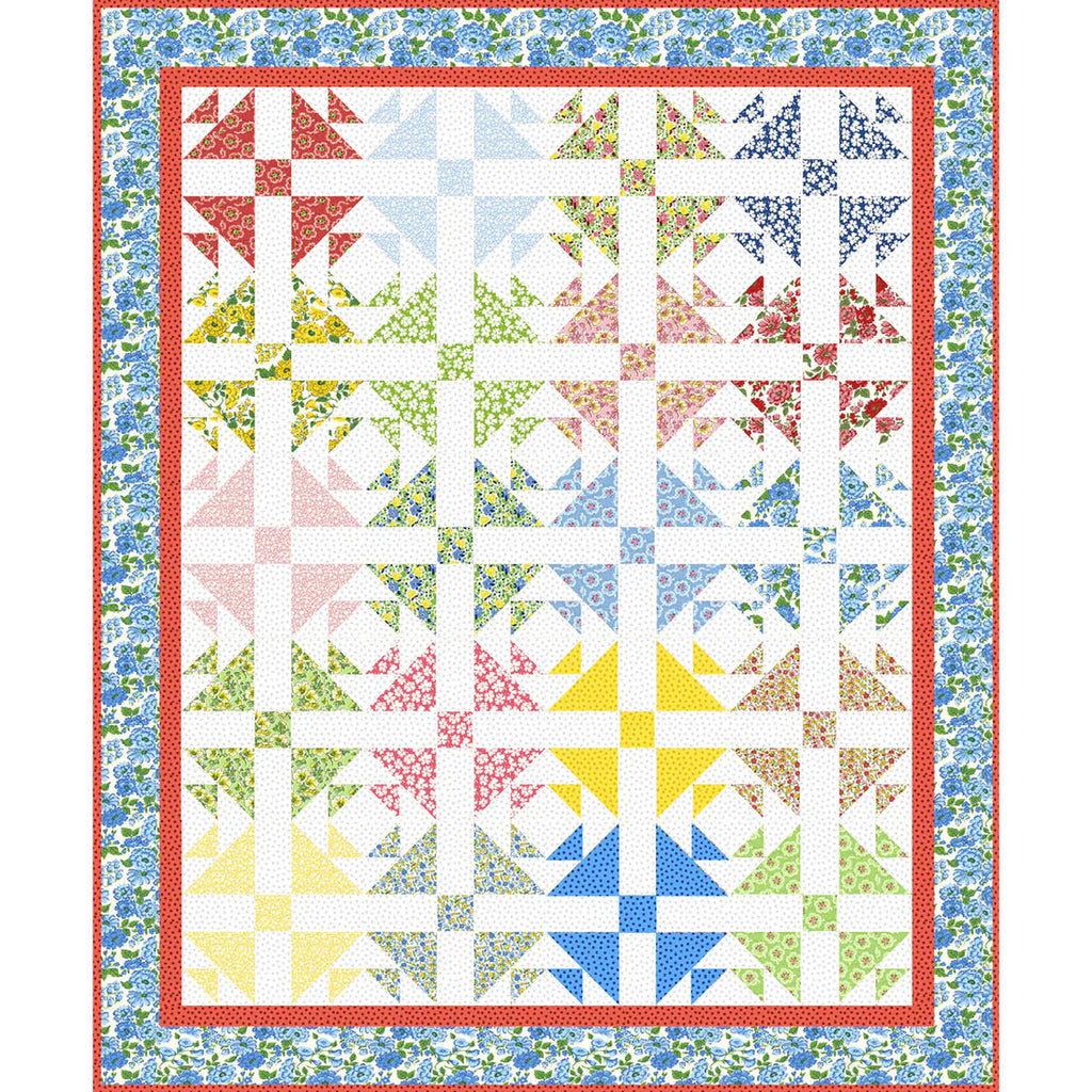 Quilt Kit SPIN AROUND, Featuring MERRY-GO-ROUND Collection from Whistler Studios