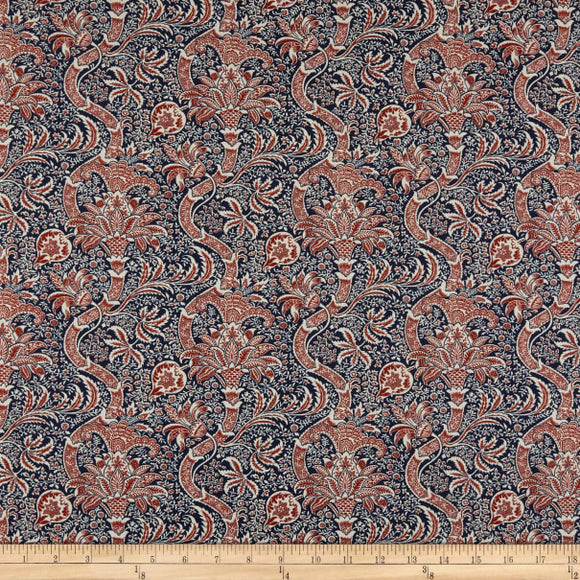 Fabric Indian, Color Medici, Montagu Collection from Morris & Co for Free Spirit, 8 8442425418 2.