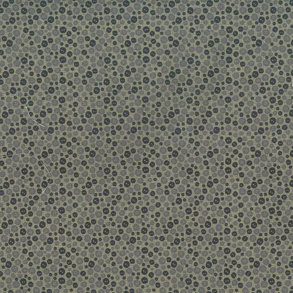 Quilting FABRIC from Lecien, One Stitch At a Time Collection by Lynnette Anderson. 35074-60 Buttons