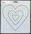 Sweetheart Stencil by Edyta Sitar from Laundry Basket Quilts, LBQ-0447-T