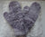 Hand-knit Mittens from Malabrigo Chunky Pearl yarn