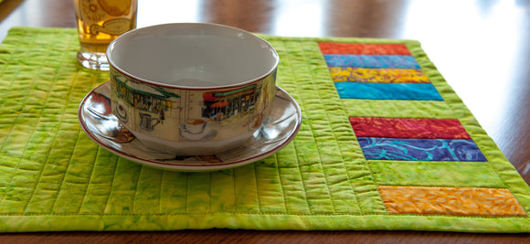 Table Mats Colors of the Rainforest, set of 4