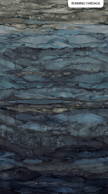 Northcott Fabric Glacier DP24345-96 from Bliss Ombre for SOAR Collection by Deborah Edwards and Melanie Samra