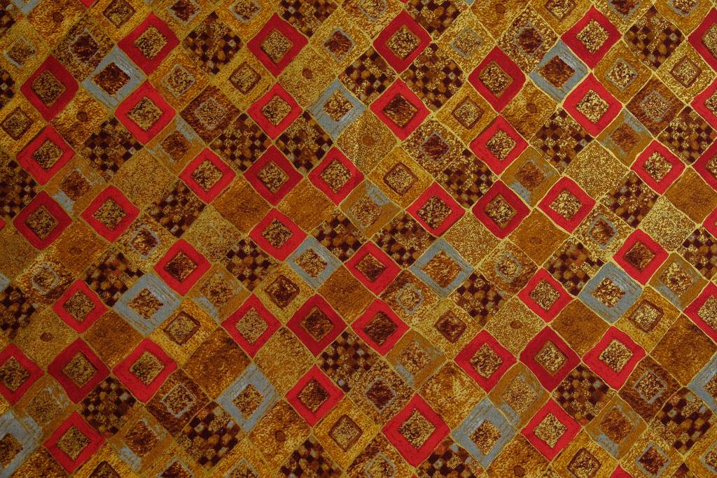 Fabric SRKM-17184-3 Red from Gustav Klimt Collection, from Robert Kaufman