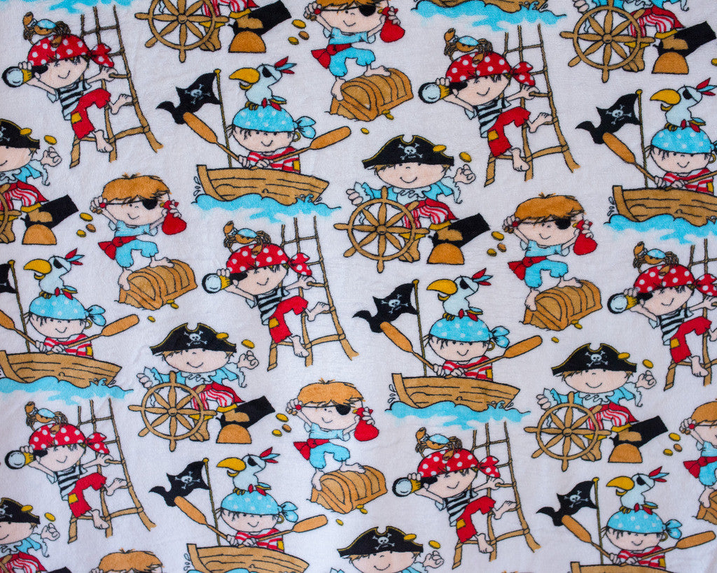 Shannon Fabrics  Ahoy Cuddle 58-60" Wide, Snow