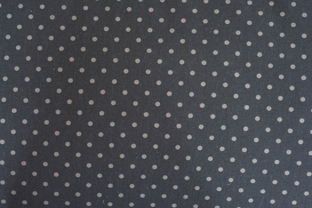 Quilting Fabric Moda Linens Mochi Dot Lead