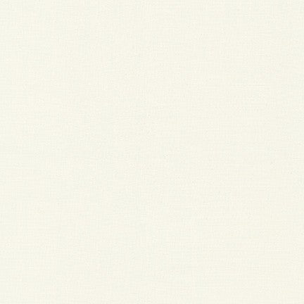 Fabric K001-1339 SNOW, from Kona Cotton from Robert Kaufman.