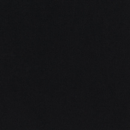 Fabric K040-114 JET BLACK, from Kona premium Cotton from Robert Kaufman.