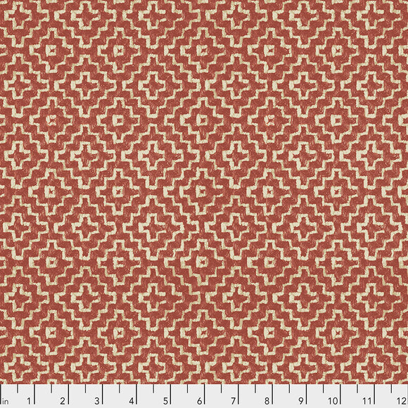 Fabric LINDEN, Spice, from Cashmere Collection, Sanderson, for Free Spirit, PWSA015.SPICE