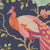 Fabric from Chic Escape Collection, PEACOCK TREE Navy Blue TIL100448 from Tilda