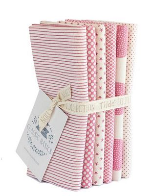 Fabric, 6 Fat 1/4s bundle (each 20x22