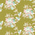 Fabric from Tilda, Harvest Collection, Autumn Rose Green 481502